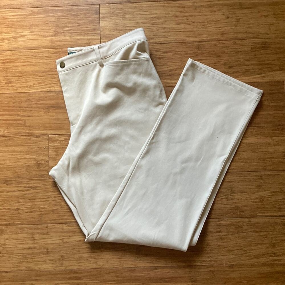 Ralph Lauren Cream Trousers, Size 14